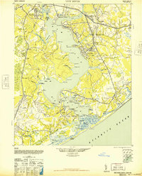 Historical Topographic Map of Camp Geiger